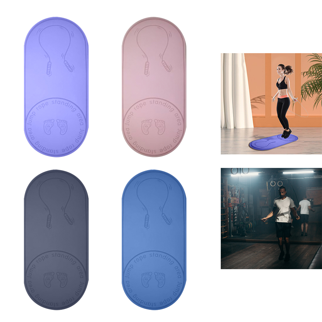 Exercise Skipping Mat High Density Dance Cushion Yoga Mat Buffer Pad