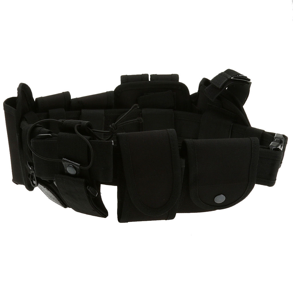 Law Enforcement Utility Belt, Security  Police Gear Heavy Duty