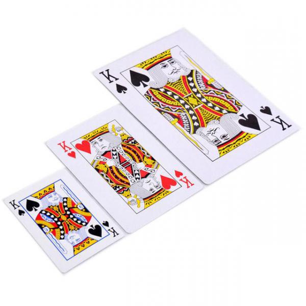 Deck Of Giant Jumbo Playing Cards Poker Outdoor Garden Party BBQ Game 17cm