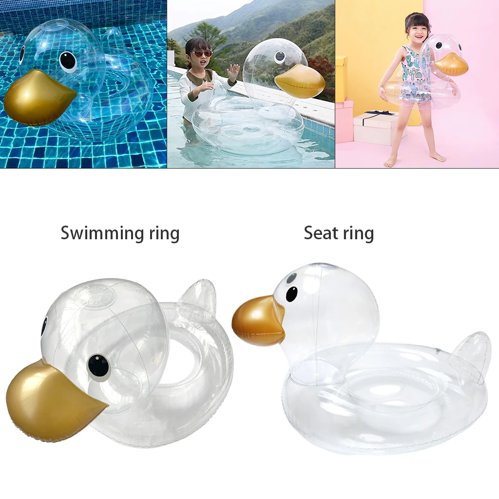 Durable Flexible Floating Inflatable Swimming Float Ring Floating Seat Ring Beach Holidays
