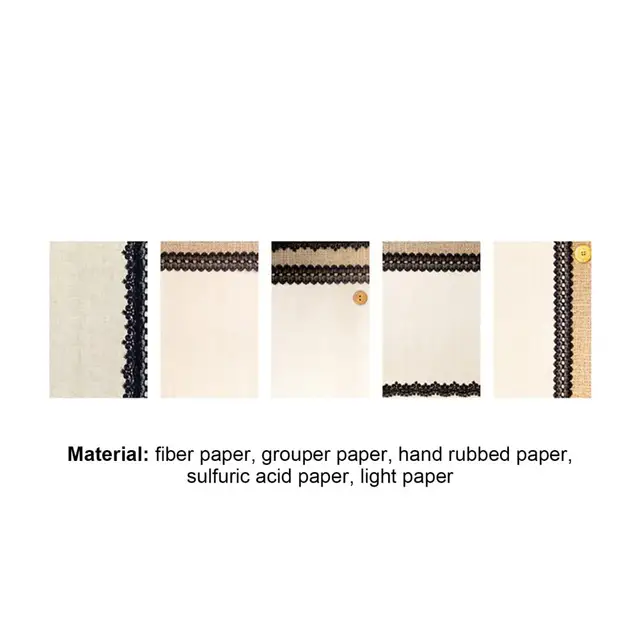 30Pcs DIY Scrapbook Paper Semitransparent Scrapbook Paper Smooth