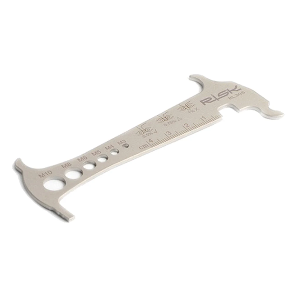 Chain Gauge Stainless Steel Chain Gauge Chain Wear Measuring Device for