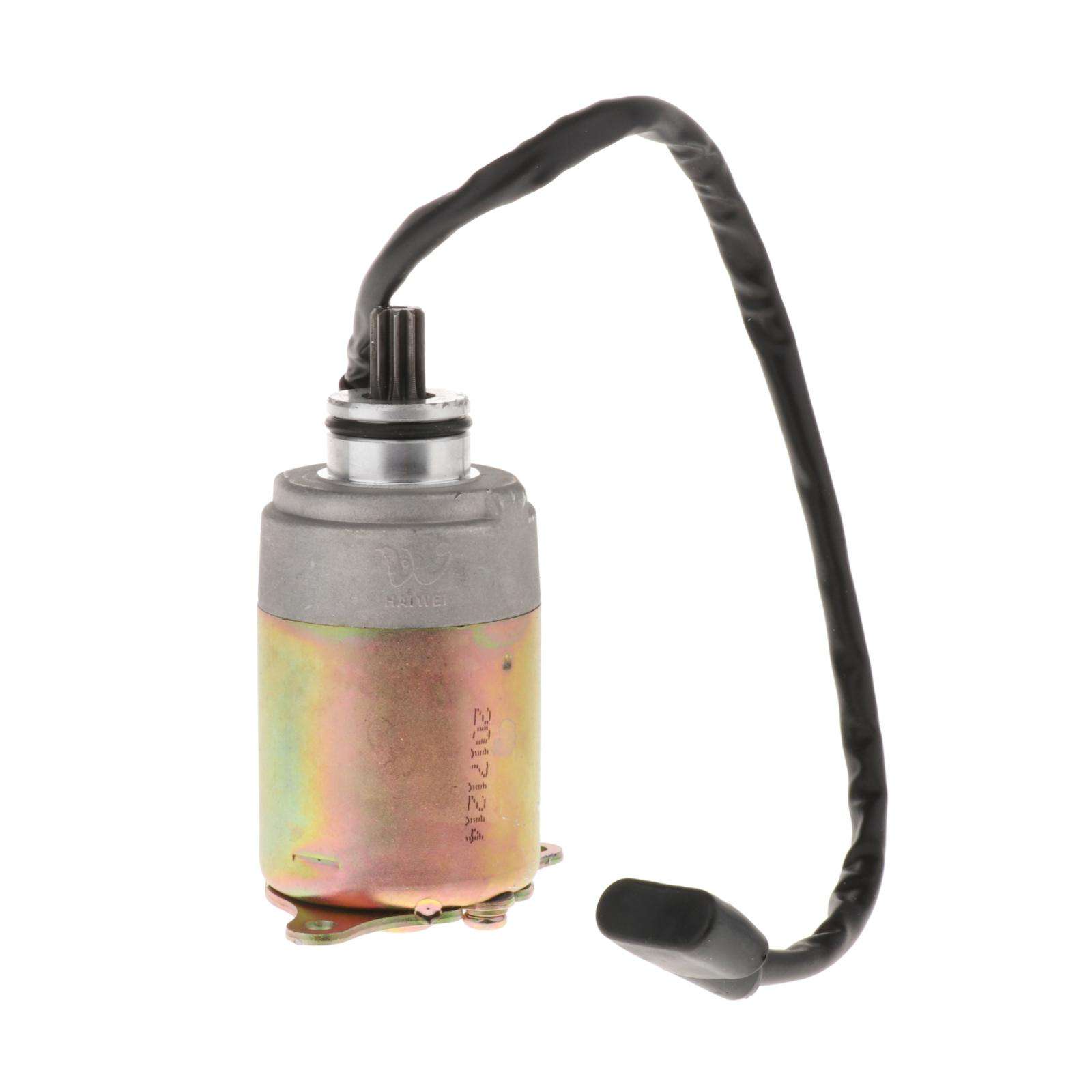 Professional 9T Electric Start Starter Motor for GY6 150cc Engine  Buggy