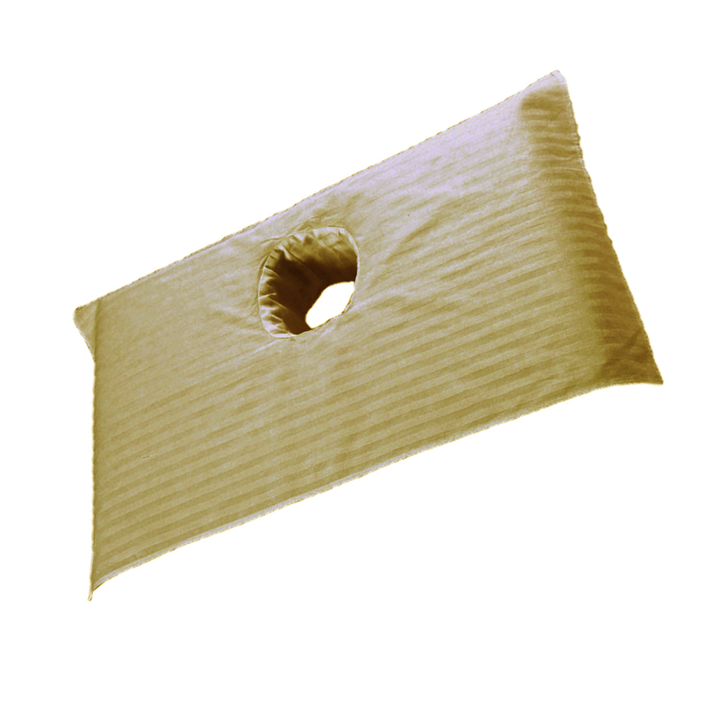 Soft Cotton SPA Massage Bed Sheets Table Cover with Breath Hole 75 x 55cm