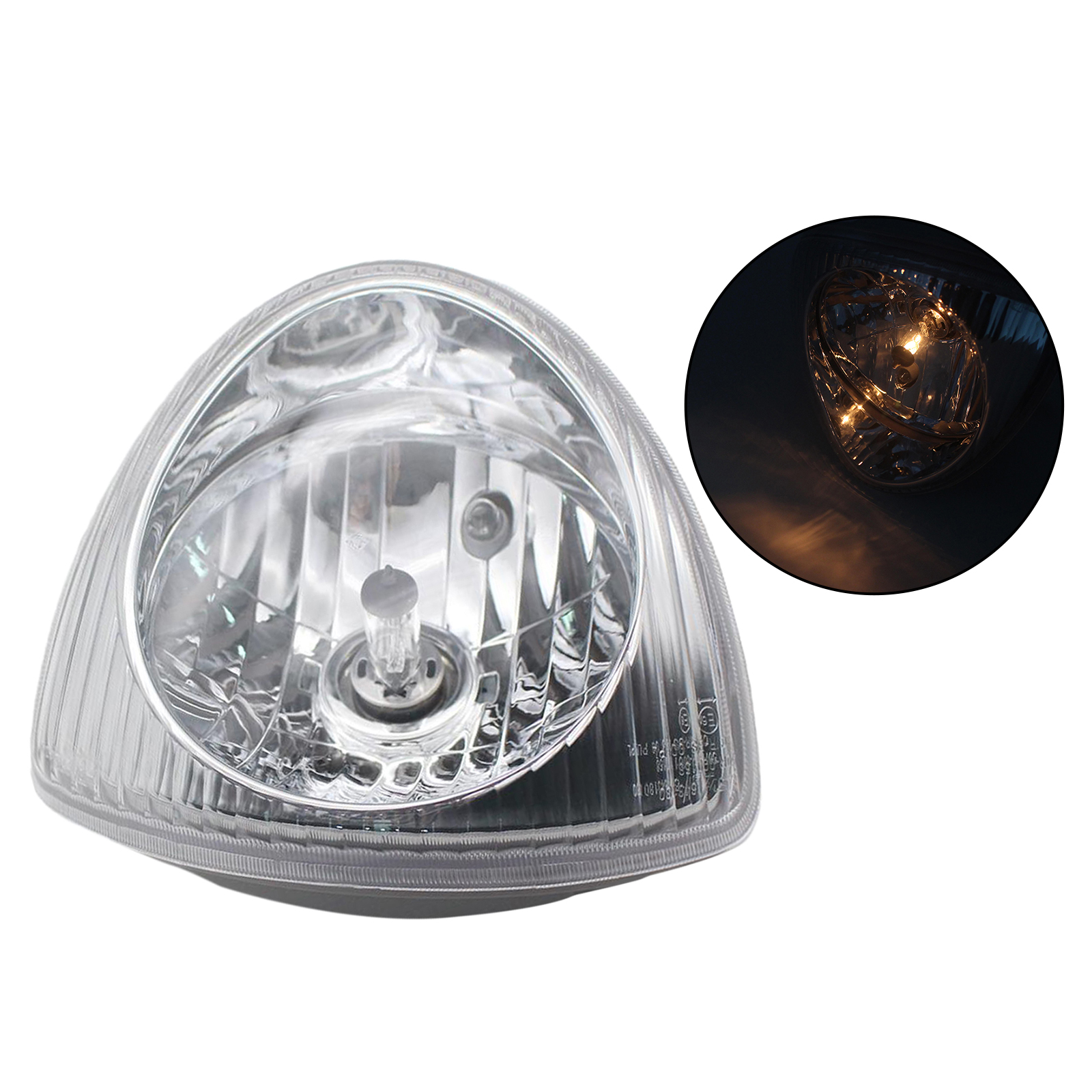 Motorcycle Front Headlight Bulbs Fits for Vespa Fly FLY 50 2T Liberty 50 125