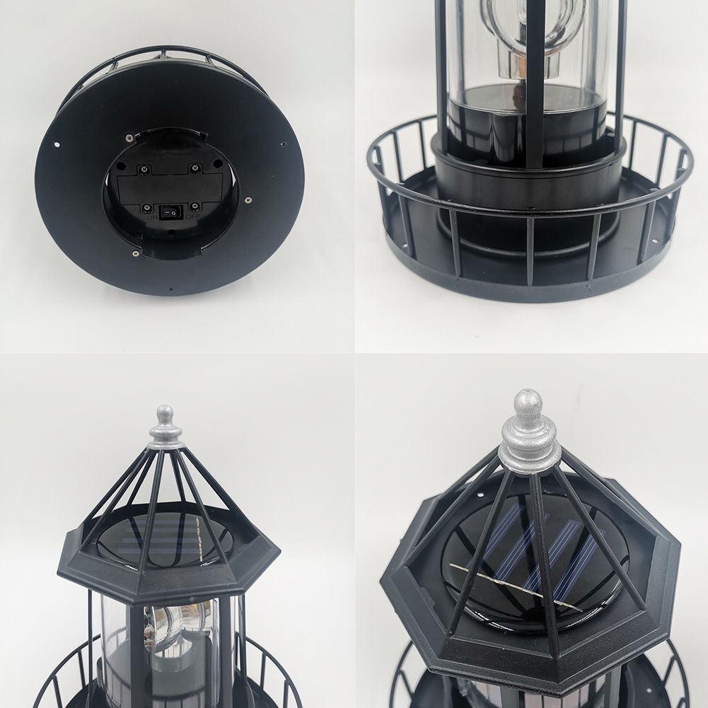 Rotatable ao ar Água em Miniatura Torres de Luz para Casa Luz à Prova Livre Solar Dwaterproof Jardim Pátios Gramados Varandas Decoração Bjs Led 6 de luz para casa jardim pátios gramados varandas decoração bjs