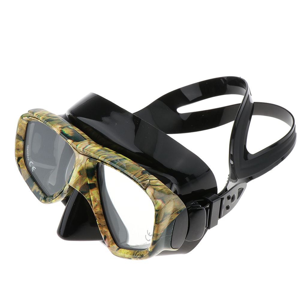Snorkel Diving  with Silicone Frame And Adjustable Strap for The