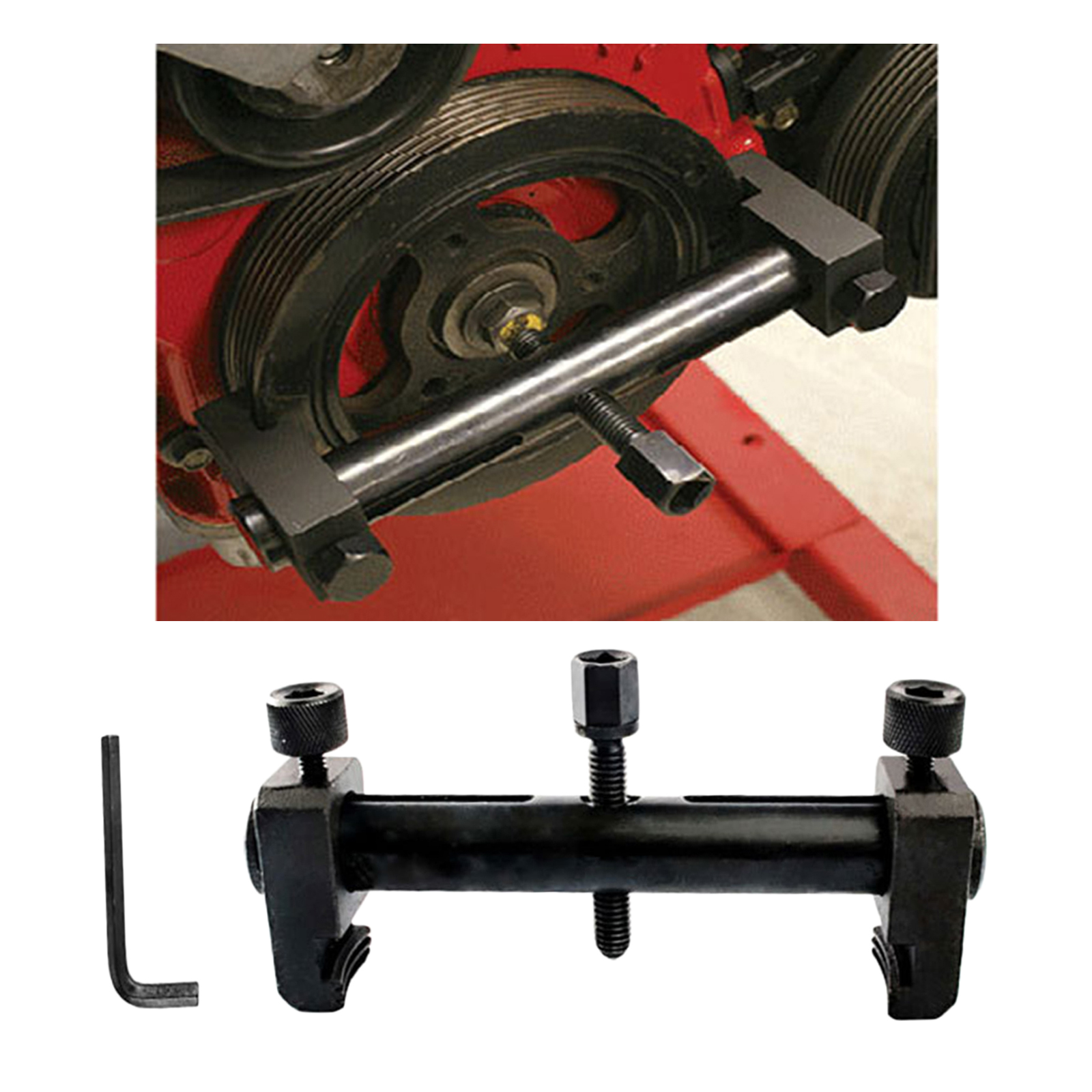 Two Jaw Bearing Gear Puller Remover Hand Tool Removal Accessories Black