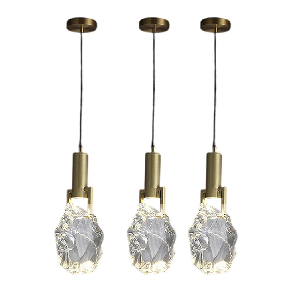 Creative Ceiling Hanging Lamp Lighting Fixture Lights Crystal Pendant Light for Entryway Farmhouse Foyer Bedside Restaurant