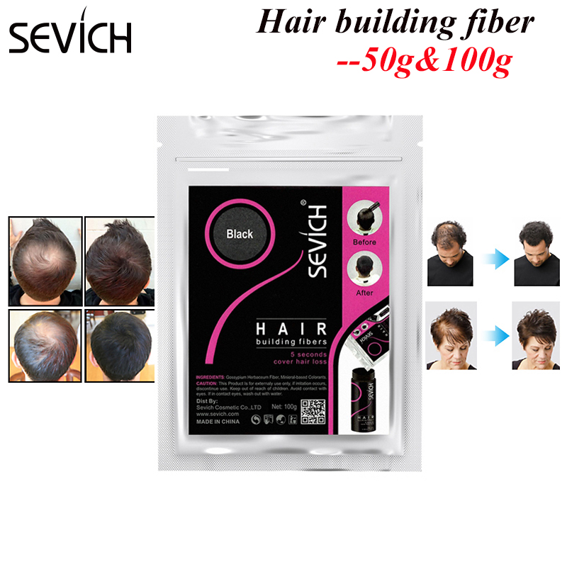 Best of Sevich 10 Color 100g Hair Building Fibers Keratin Hair Fiber Refill Instant Concealer Powder Fiber Hair Regowth Care Product Reviews & Tips