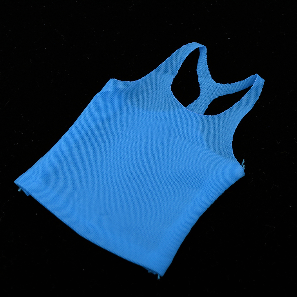 1/6 Scale Female Slim Vest  for 12'' Hot Toys Phicen Kumik Action Figures Accessories Clothings