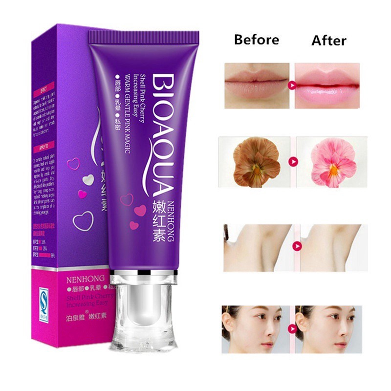 Best of BIOAQUA Whitening Cream Lips Whitening Bioaqua Gel Body Care For Lips Nipples Labia Feminine Pink Girl Cream 30G Reviews & Tips