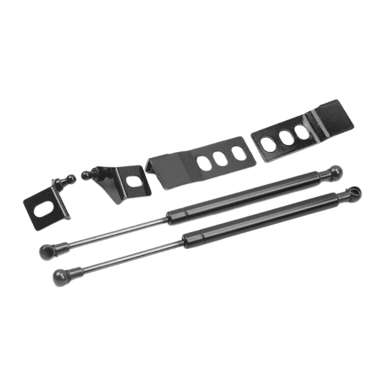 Vehicle Front Hood Hydraulic Rod Strut Shock Bar Moulding Set Supplies Kit for Toyota Rav-4 19-21 2019-2021 2019 2020 2021