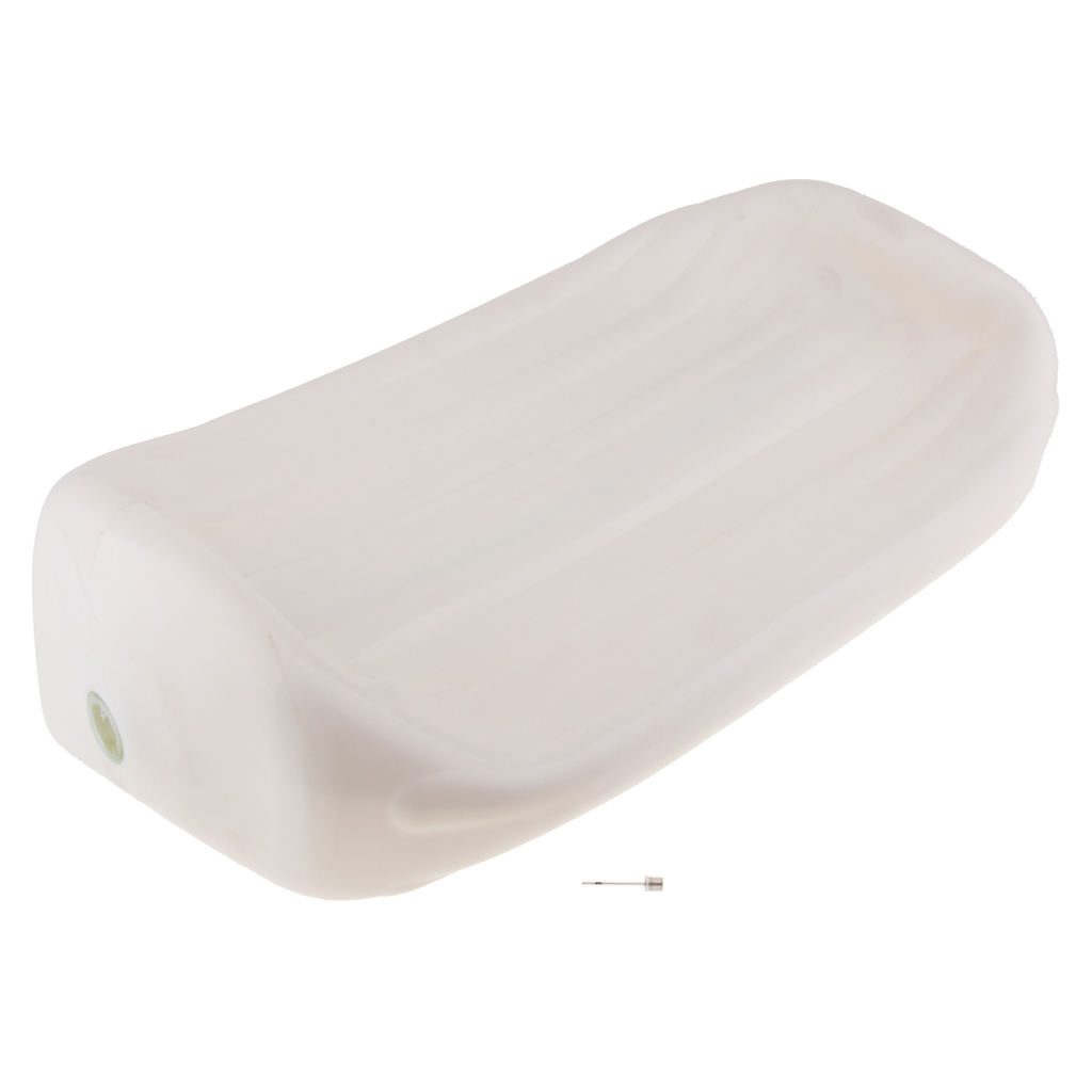 Inflatable Marine Fender 20.1x7.9'' Boat Buffer Barrier White / Yellow / Red