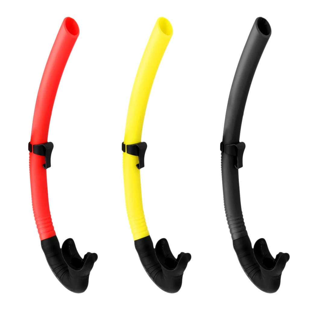 Silicone Wet Breathing Tube Snorkel Scuba Diving Swimming Accessories