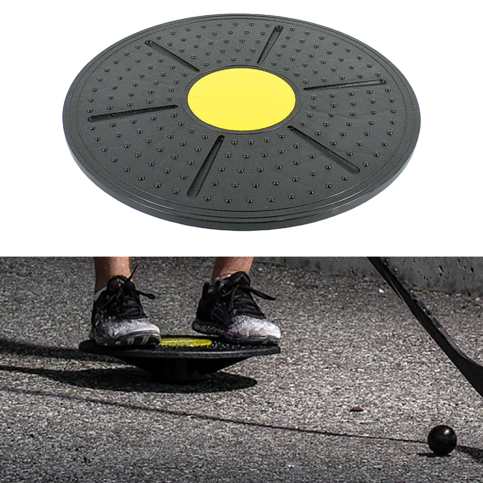 Hockey Balance Board High Quality Materials Hockey Tool for Ice Hockey Training Improve on-ice Balance Home Exercise Equipment