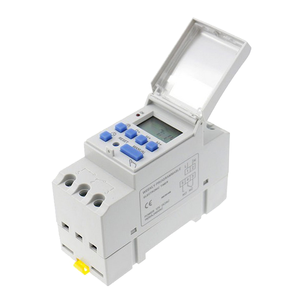 220V AC Digital Time Switch Electronic Timer LCD Power Relay Programmable