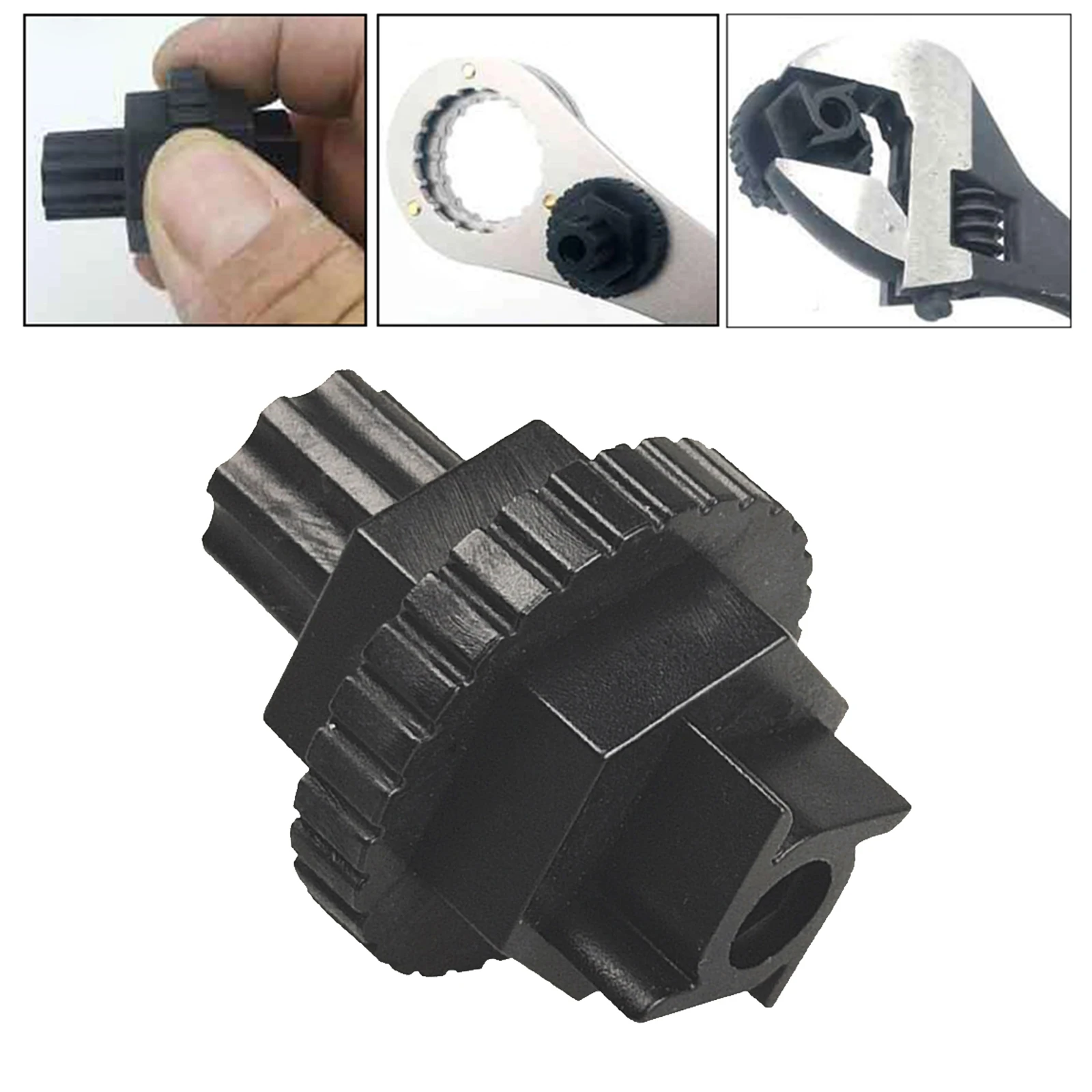 Durable Bike Crank  Removal Double Sided Bolt Repair Tool Hollow BB  Extractor Fits for Shimano