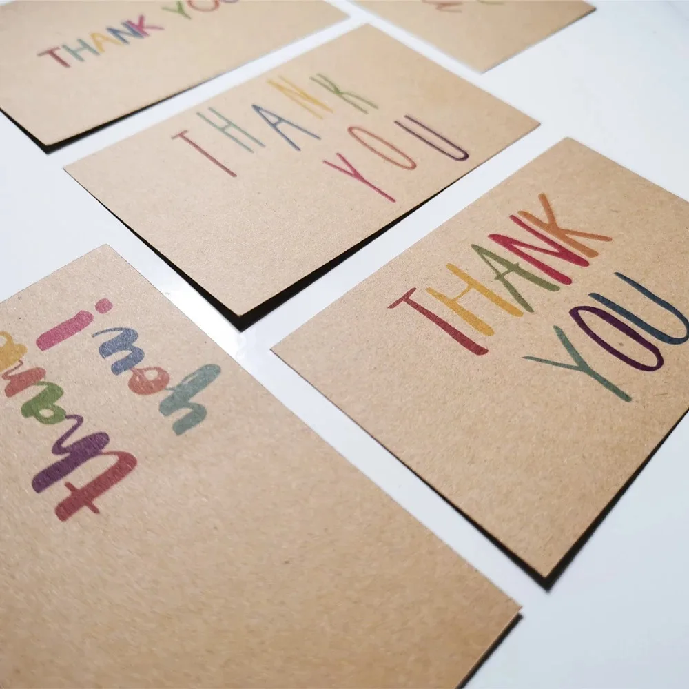 30Pcs-Colorful-Thank-You-Cards