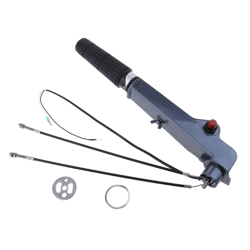 MagiDeal Marine Boat Outboard Steering Arm Tiller Handle for Yamaha 15HP 18HP Water Sport Rowing Flatable Canoe Kayak Dinghy