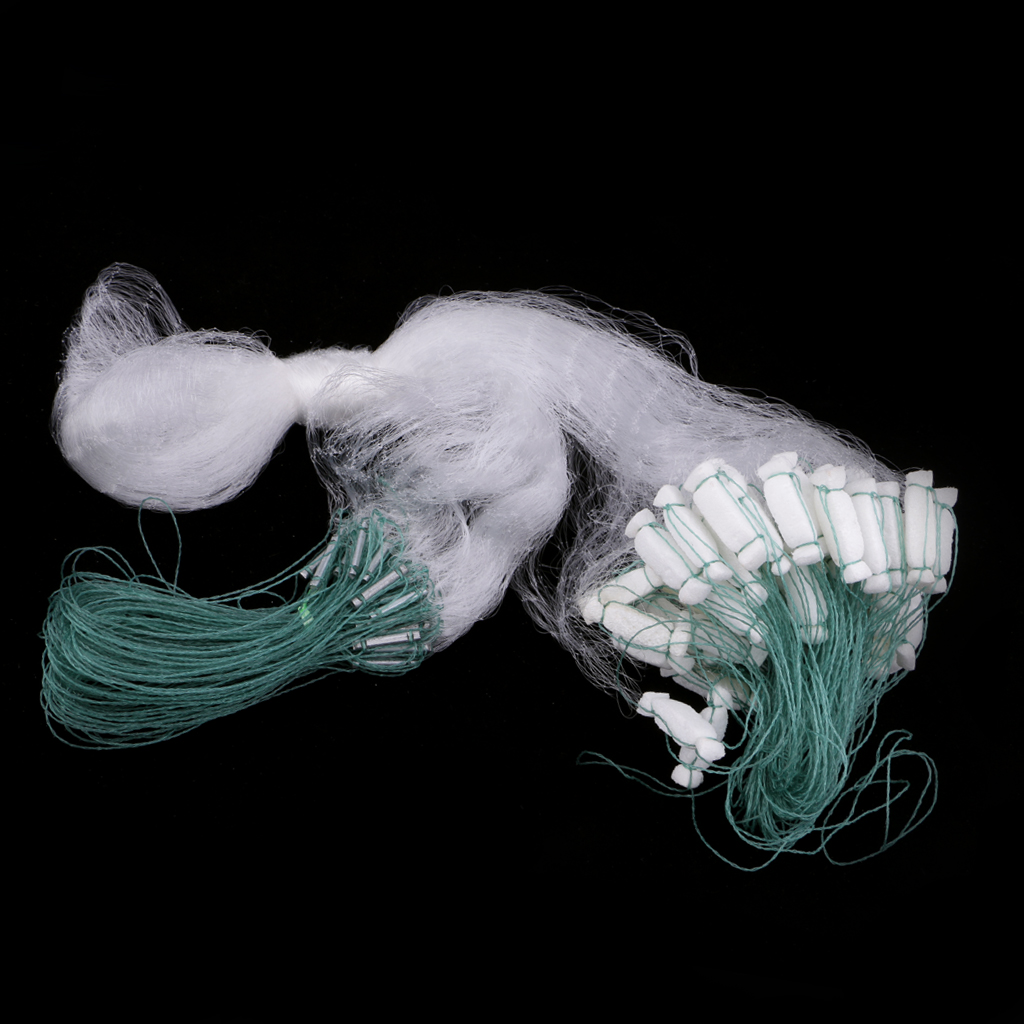 Big Fishing Hand Cast Fish Gill Net Easy Throw - Saltwater Freshwater Net