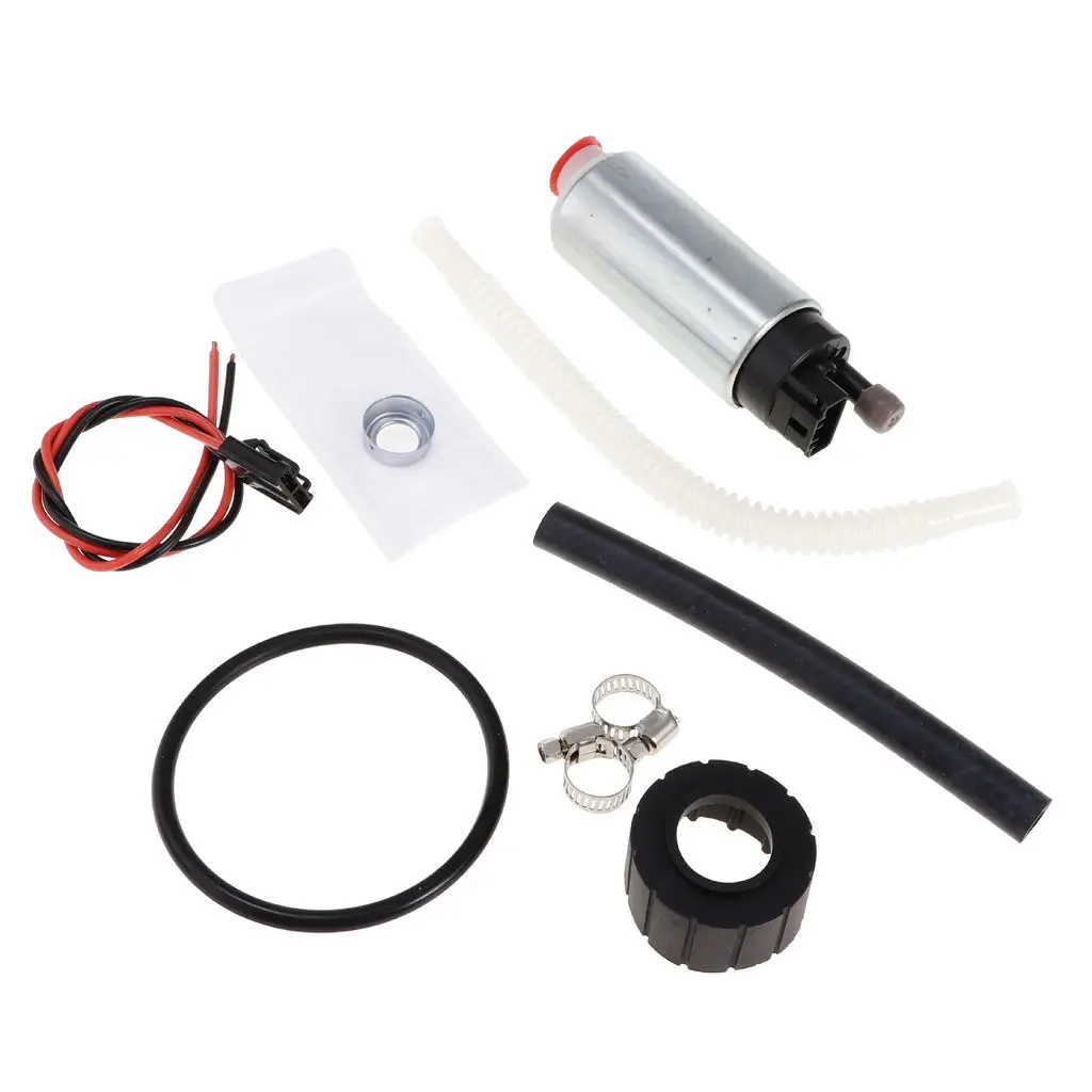 F20000169  0-100PSI 255LPH Car Electric Fuel Pump With Installation Kit High Performance