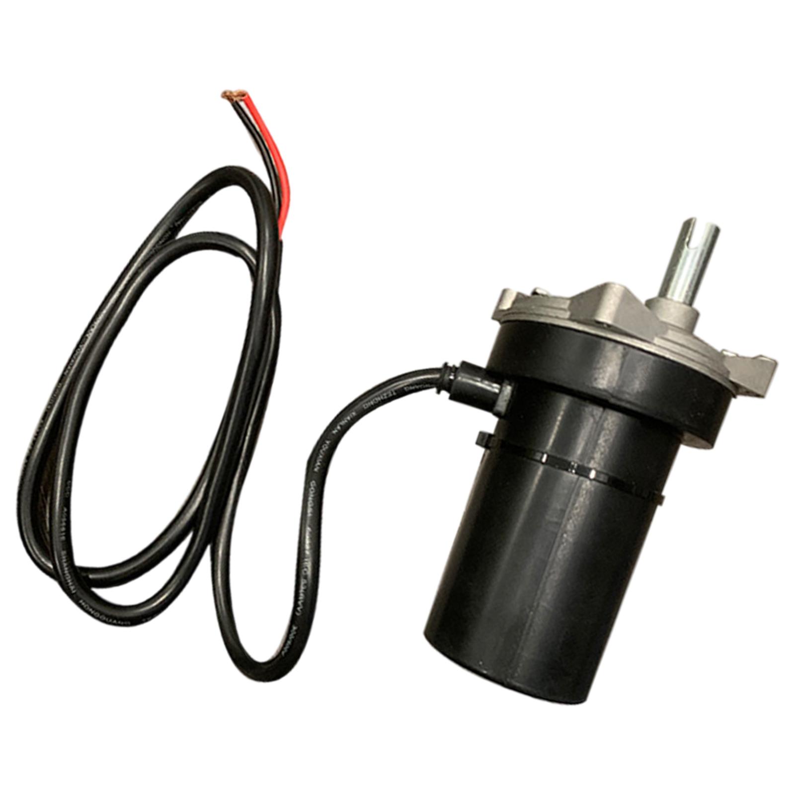 RV Electric Rear Stabilizer Jack Motor/ Auto Black Accessories 138445 Replacement/ Fit for High Speed Power Stabilizer Models