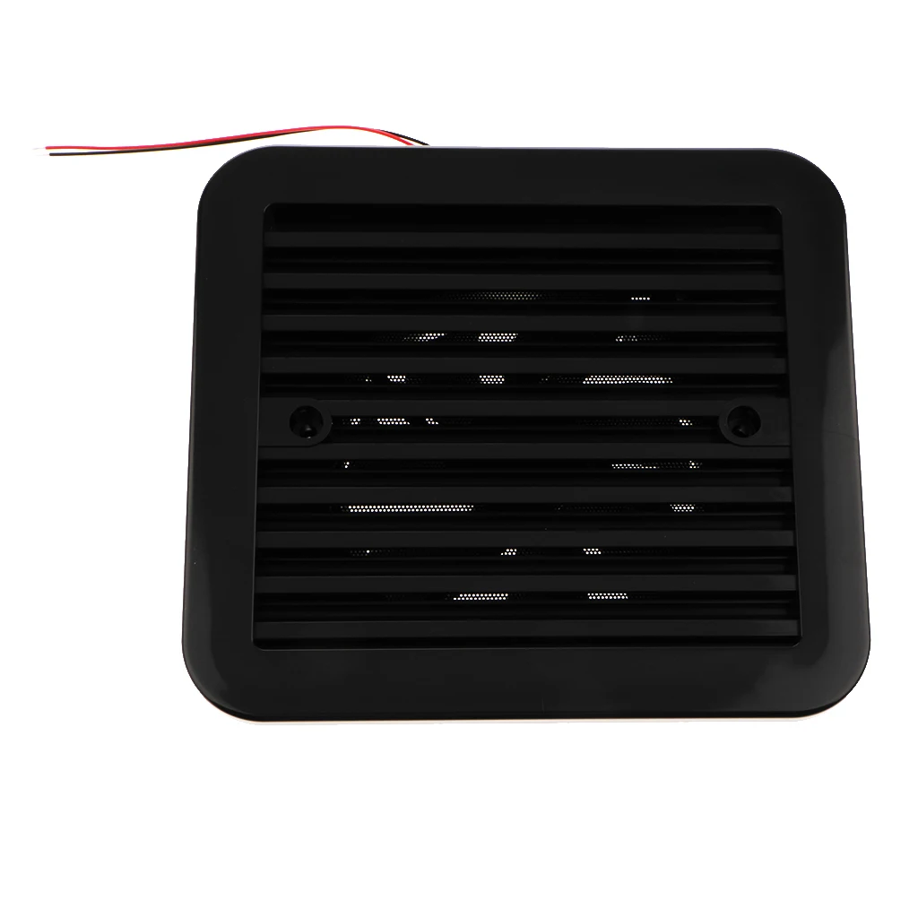 DC 12V RV Camping Motorhome Cooling Fan Air Vent Ventilation durable plastic weather proof and wear resistant