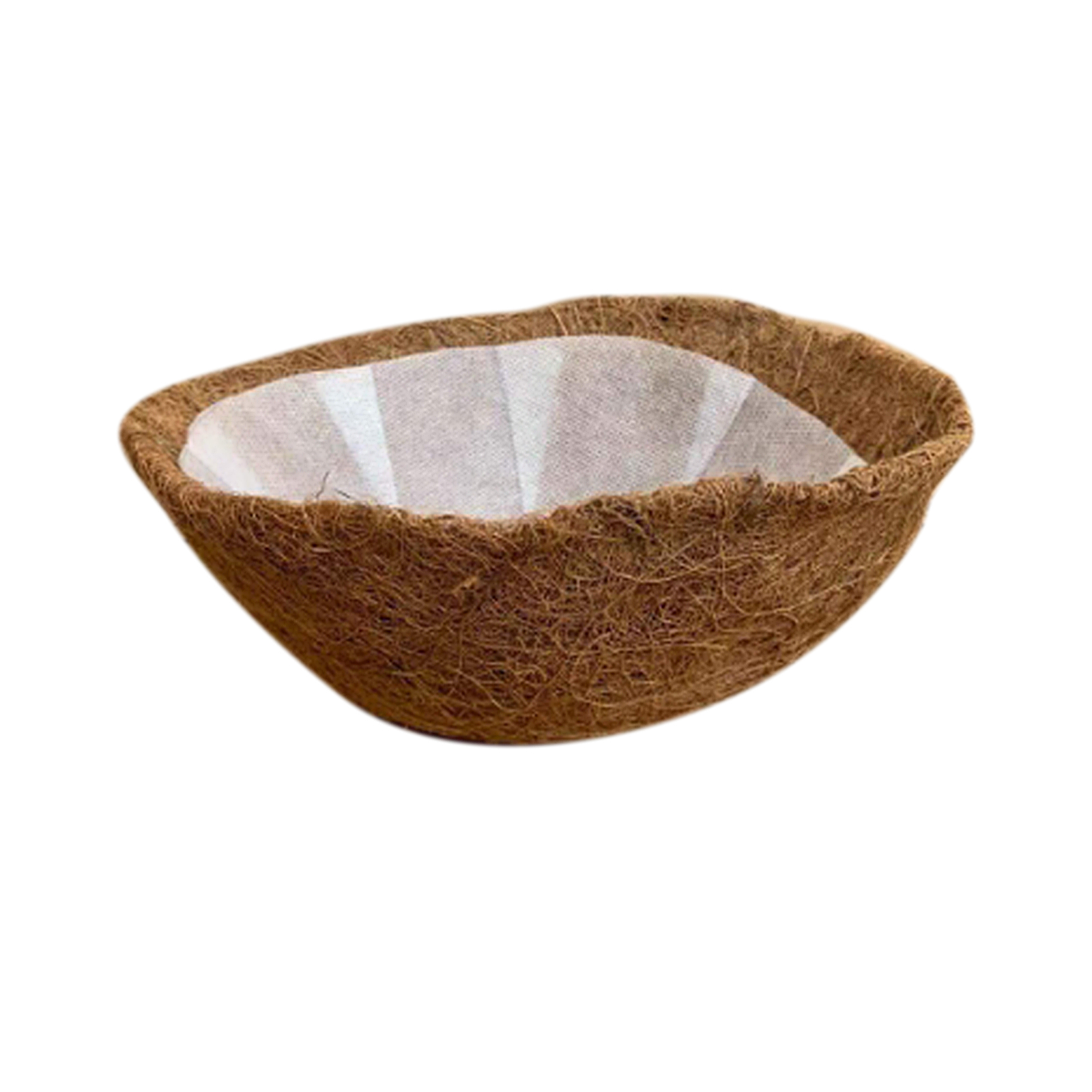 20/25/30/35/40/45cm Hanging Coconut Vegetable Flower Pot Basket Liners Planter Garden Decor Crafts