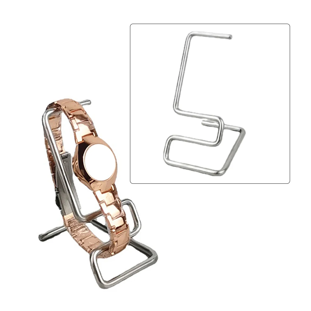 Premium Metal Watch Display Stand Rack Holder for 1 Watch Bracelets Showcase