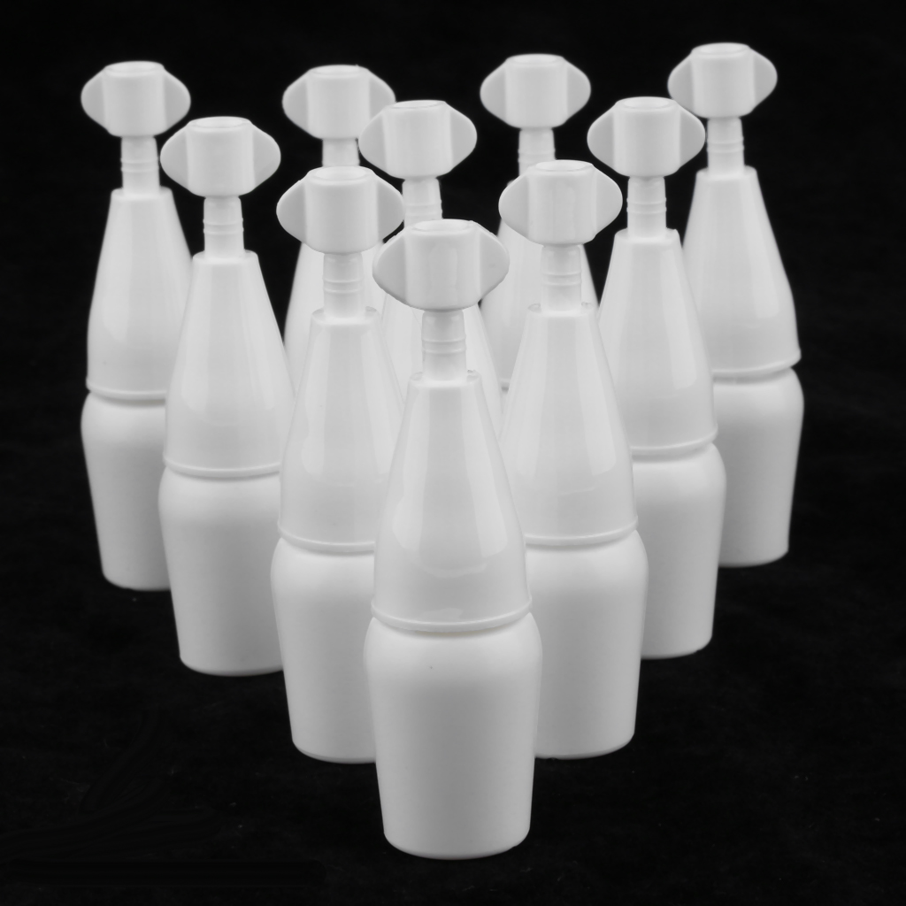 10Pcs 5/10ML Plastic Empty Dropper Liquids Bottles Squeezable Storage Vials