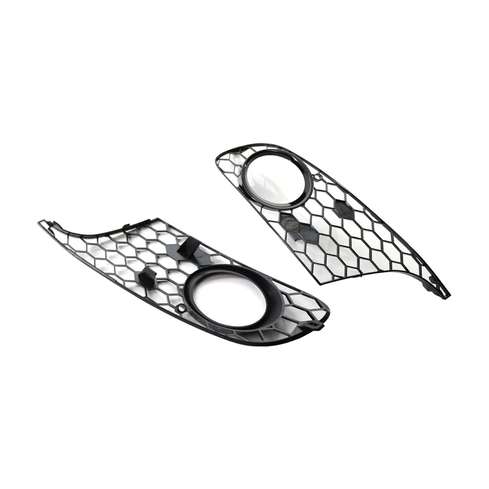 2 Piece Lower Fog Light Grille Grill Replaces fits for VW Golf 6 09-13, Durable