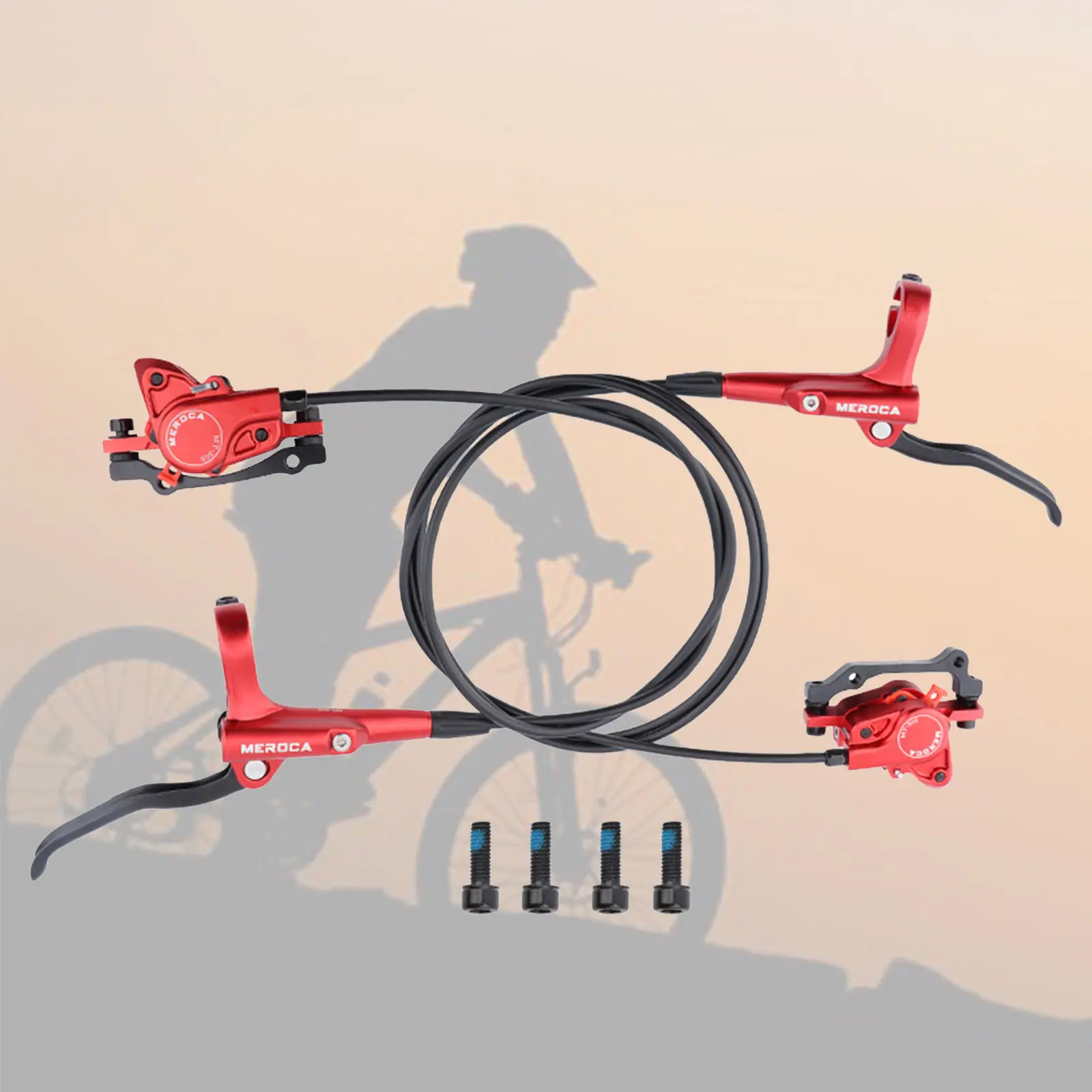 Bike Hydraulic Disc Brakes 51mm B Pillar Refit Parts F160/R140 Oil Disc Brake for E-Bike