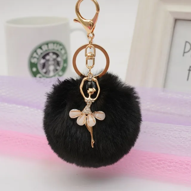 PomPom DANCERS' Keychain or Backpack Pendant - More Colors! – Cool