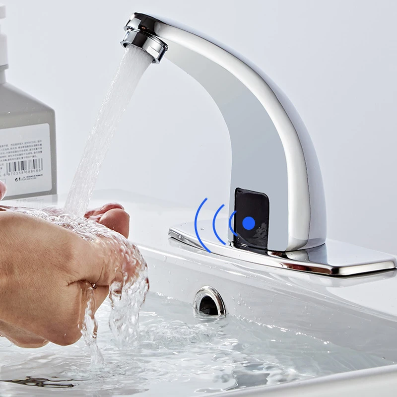 Touchless Sink, Economia de água, Torneira de bacia elétrica indutiva