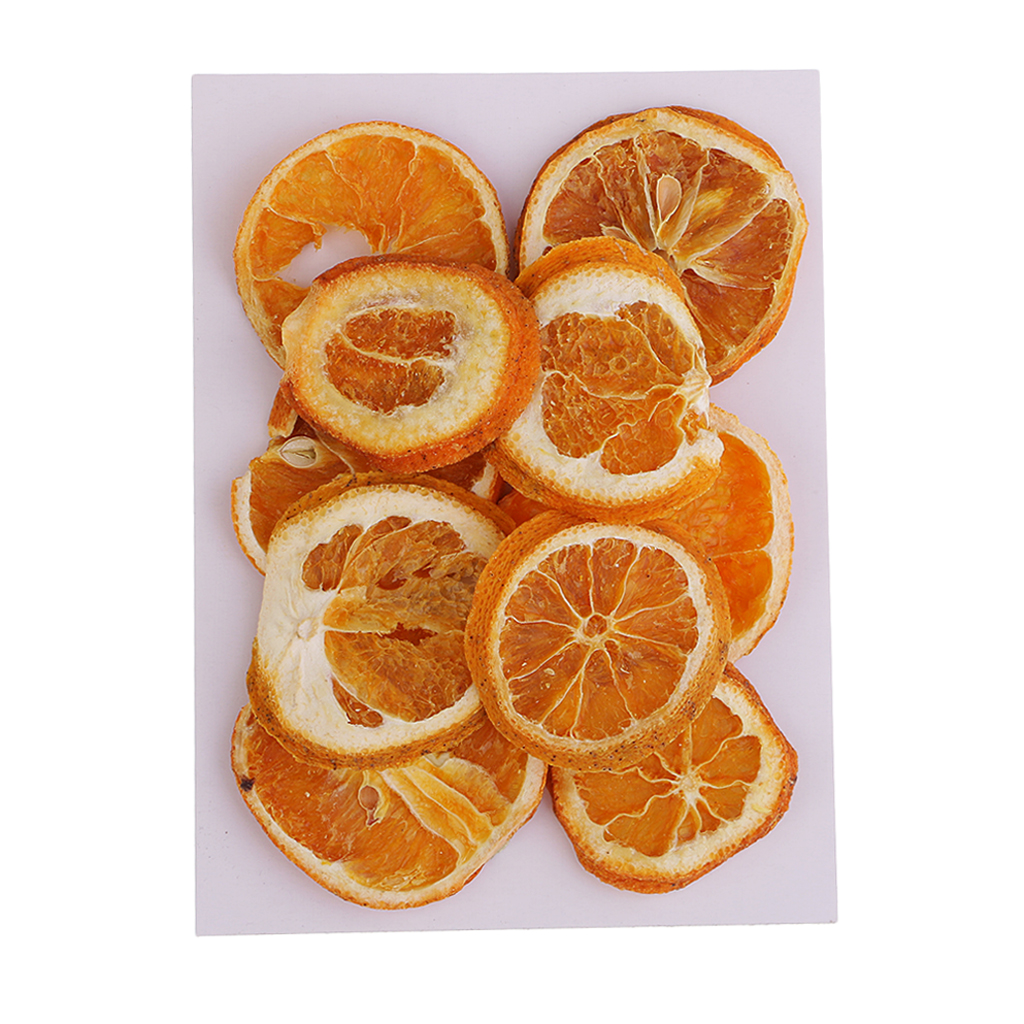 10x Pressed Natural Dried Fruits Orange Slices DIY Jewelry Photography Tools