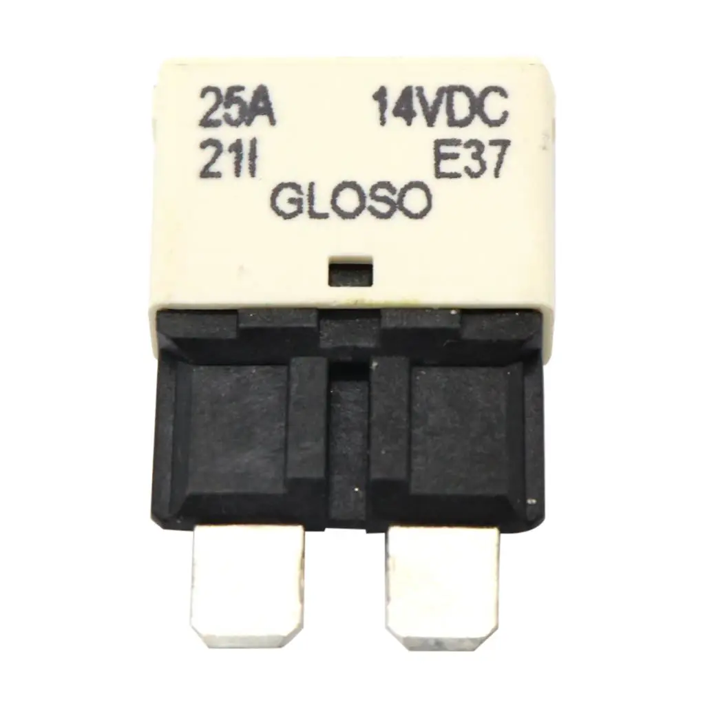 25A Fuse Circuit Breaker Automatic Reset Trip Function In Blade Fuse Housing