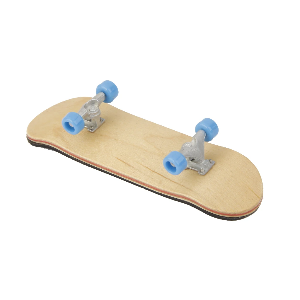 Fingerboard Skateboard Complete Maple Wooden Deck Board Boys Kids Toys 95mm