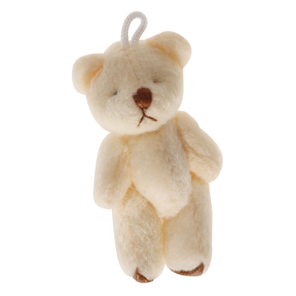 1.75 Inch Joint Bear Cellphone Mobile phone Pendant Accessories Bouquet Bear Baby Kids Lovely Toys