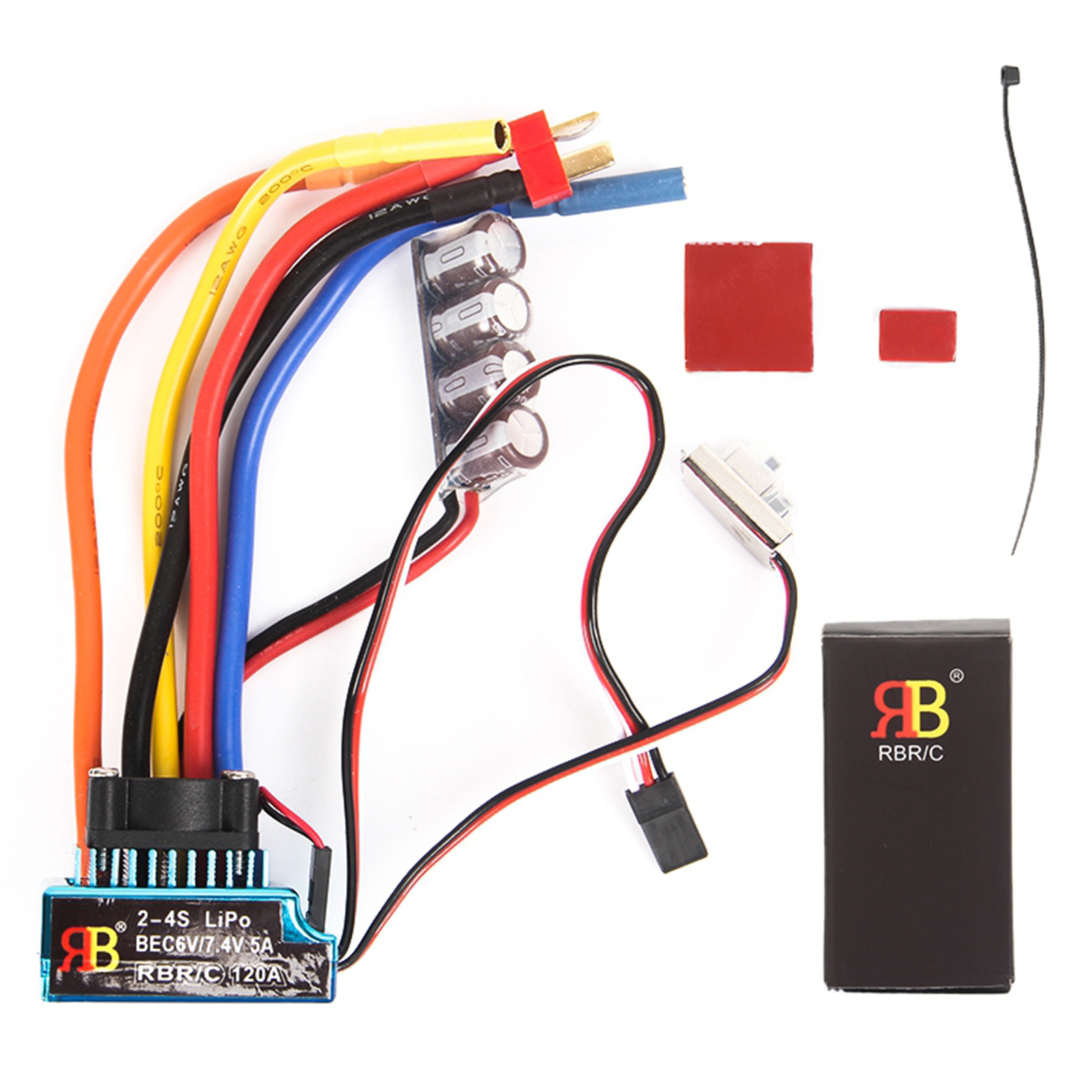 120A Brushless ESC (Electric Speed Controller) Splashproof for 1/8 1/10 RC
