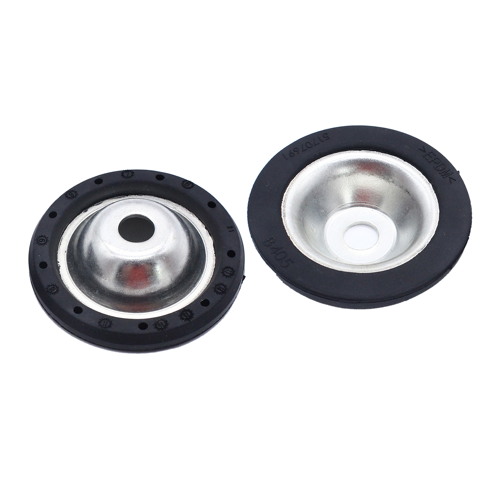 2Pcs Shock Absorber Mount Spring Plates Disc Set for Fiat 500 Auto 51707691