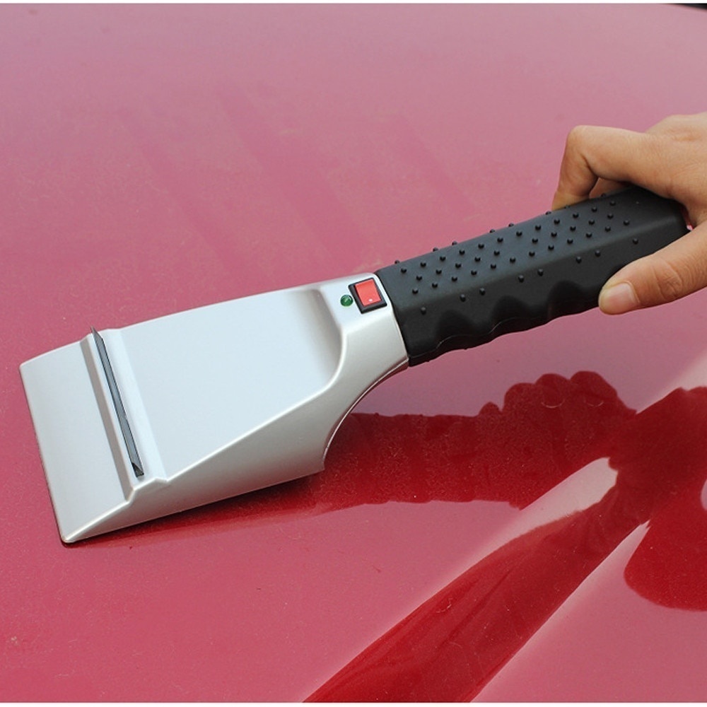 Grattoir à Glace électrique Rechargeable USB - 3 Pièces, Dégivreur Et Fondeur à Neige - Pour Voiture, Pare-brise, Vitres En Hiver