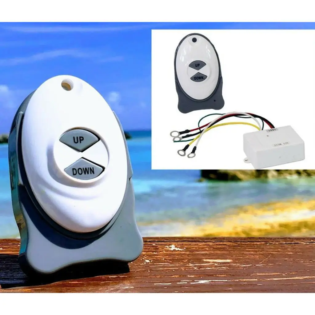 Plastic Anchor Wireless Switch Windlass Anchor Remote Kit Yacht Waterproof