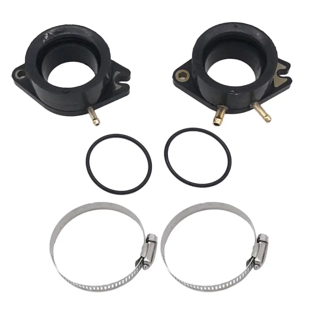 MagiDeal 1 Pair Carburetor Intake Manifold Fits for Yamaha/VIRAGO 750/XV750