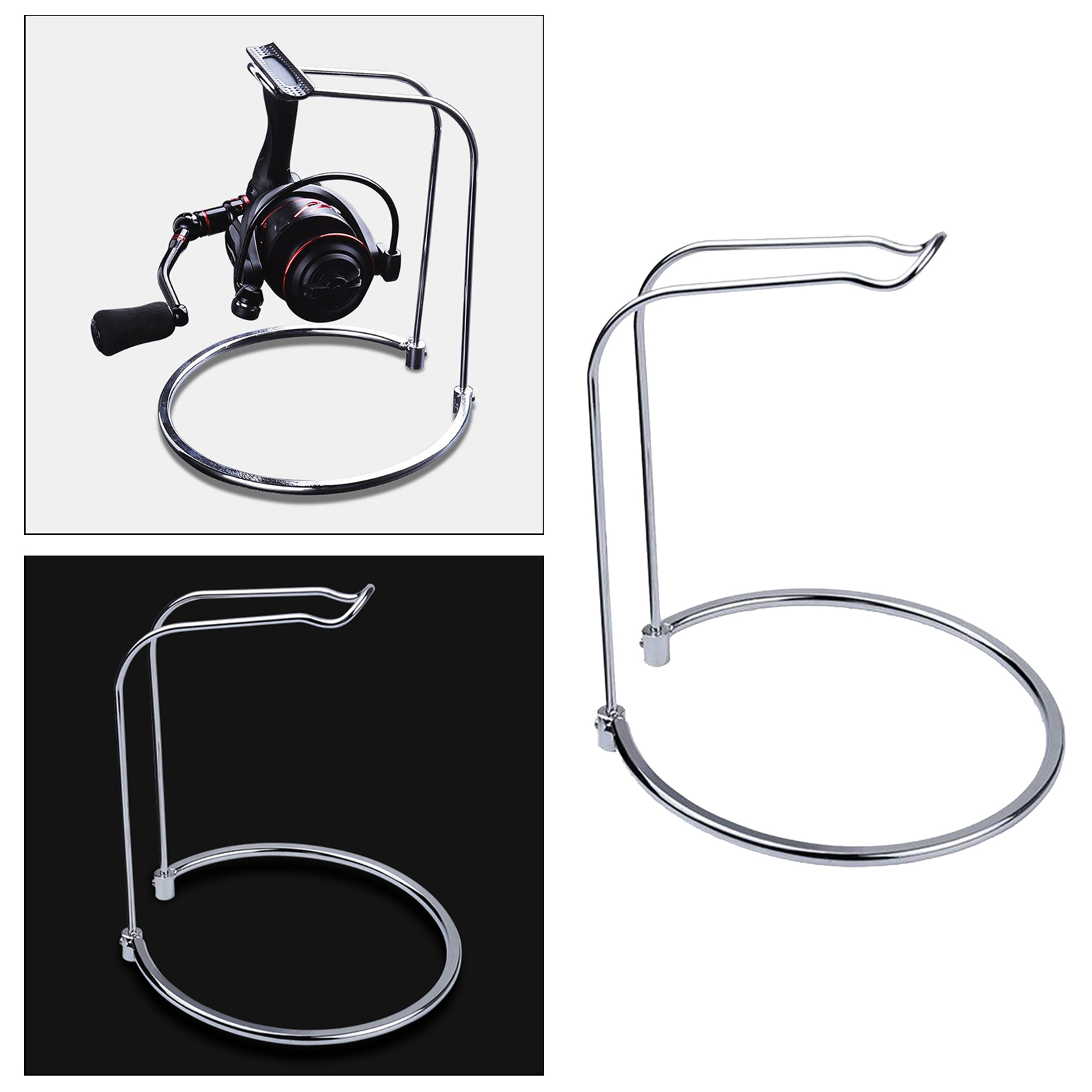Removable Stable Fishing Reel Display Stand   Reel Holder Anti-Scratch Neatly Organised Bracket Accessory