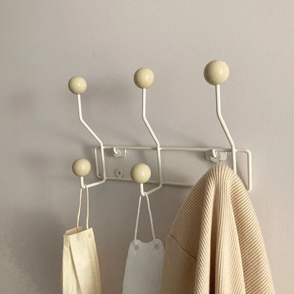Wall Mounted Coat Hanger Purse Hangers Hat Rack Coat Rack Coat Hooks for Towel Hat Bag Purse Key