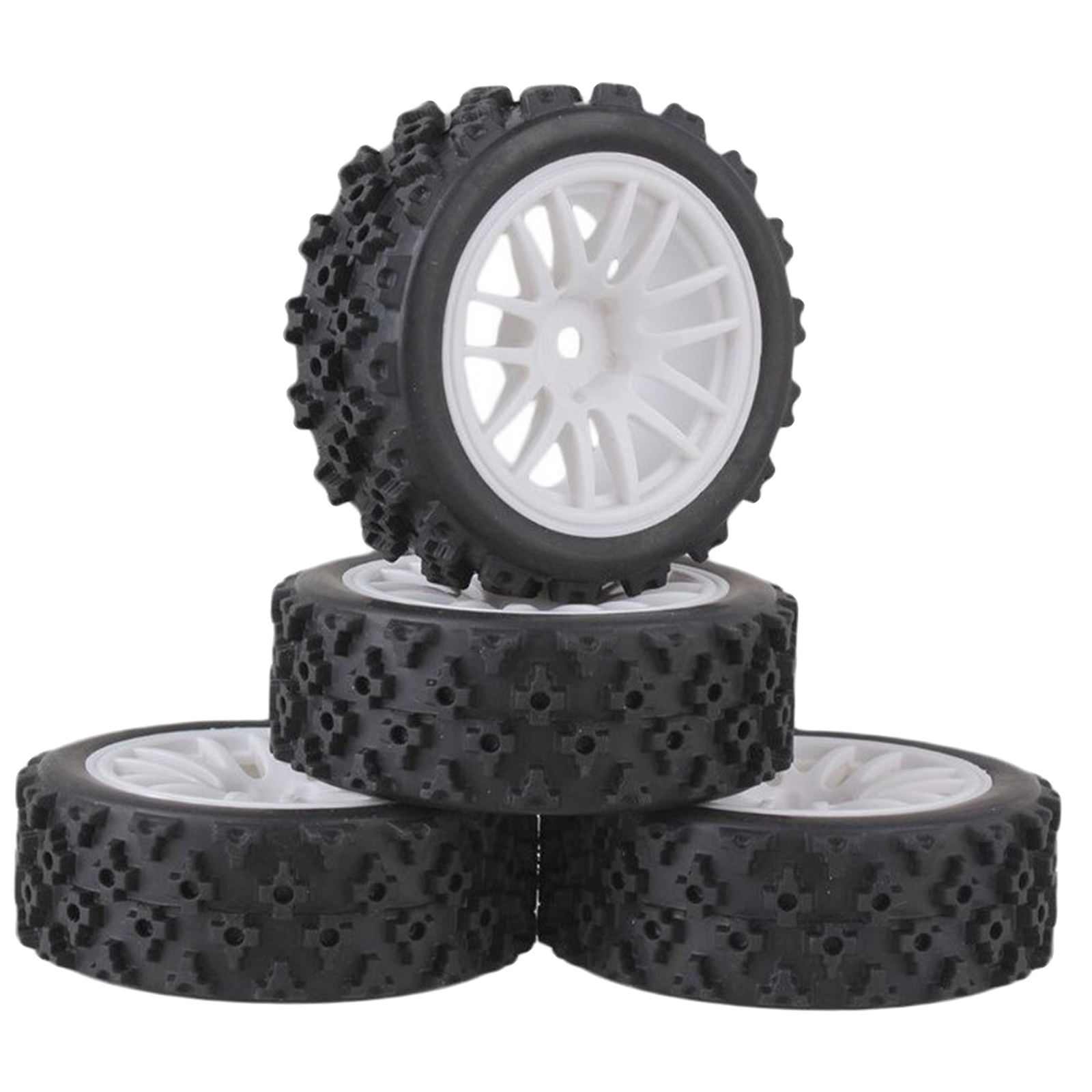 Wheel Rim Rubber Tires Tyres for Wltoys 144001 124019 124018 1:10 1:14 RC Car Parts