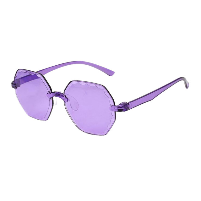 2021 Nowe Modne Okulary Przeciwsloneczne Dla Kobiet Vintage Bezramowe Wielostronne Okulary Przeciwsloneczne Damskie Eleganckie Odcienie Outdoor Driving Sunglass Tanie I Dobre Opinie