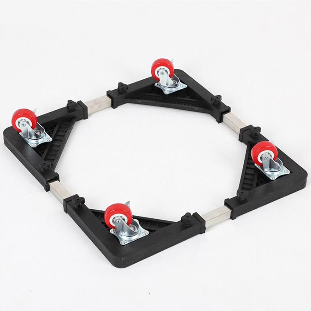 Multi-functional Mobile Base 4 Feet Adjustable for Washing Machine Fridge