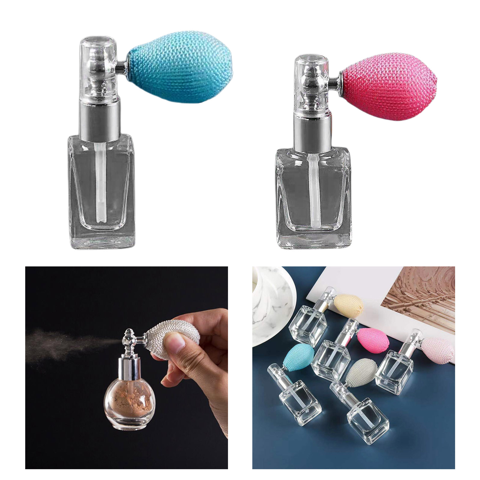Highlighter Powder Spray Bottle Body Glitter Spray for Face Body Hair Nails